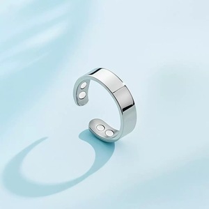 Vente flash Nouvelle <span class=keywords><strong>bague</strong></span> magnétique en acier inoxydable Ouverture magnétique <span class=keywords><strong>Anti</strong></span>-<span class=keywords><strong>ronflement</strong></span> Double aimant <span class=keywords><strong>Bague</strong></span> tendance - Product Image 6