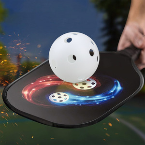NEW Arrival 72MM Pickleball <b>Baseball</b> Training Customizable PE Hard White 26 Holes Hollow <b>Baseball</b> - Product Image 4