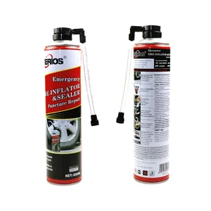 2022 Tire Sealer dan Inflator Anti Tusuk Tire Repair Heavy Duty Spray 650Ml HERIOS