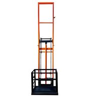 Elevador Eléctrico Pequeño para Carga, Anticaídas, Máquina de Elevación Sencilla, Plataforma Elevadora para Fábrica, Almacén y Hogar