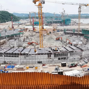 Plateforme d'échafaudage Ringlock en acier industriel haute résistance, construction réglable, montage facile, capacité de charge de 1000 kg - Product Image 1