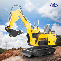 Petite excavatrice de moteur CE/EPA 2t 1.5 tonnes 1.7 tonnes mini excavatrice extérieure de chenille de jardin à vendre