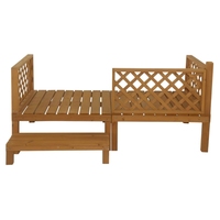 Vente chaude en gros terrasse en bois 0.5 Tsubo 0.75 Tsubo Broun zones de pelouse zones de jardin meubles de sapin d'extérieur pour se prélasser