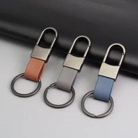 Étui de rangement en cuir pour clés de voiture, porte-monnaie, organisateur de porte-clés, chaîne de collection