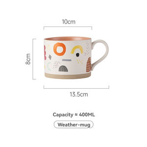 Tasse créative en gros de Chine, style nordique, pour filles, bureau, maison, petit-déjeuner, café - Product Image 6