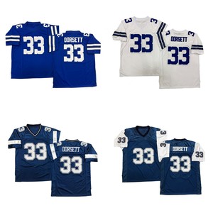 เสื้อรักบี้สไตล์วินเทจสำหรับผู้ชาย รุ่น Randy White Terrell Owens Jason Witten Michael Irvin DeMarcus Ware ไซส์ S-3XL จัดส่งรวดเร็ว - Product Image 1