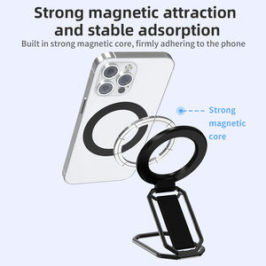 Nouvelle arrivée support de bague de doigt de <span class=keywords><strong>téléphone</strong></span> portable en métal vente en gros support de bureau à sangle magnétique flexible pratique pour une utilisation de bureau - Product Image 6