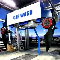 Macchina per Lavaggio Auto Completamente Automatica Senza Contatto, Attrezzatura Robotica per Stazioni di Lavaggio Auto Commerciali e Sistemi di Autolavaggio