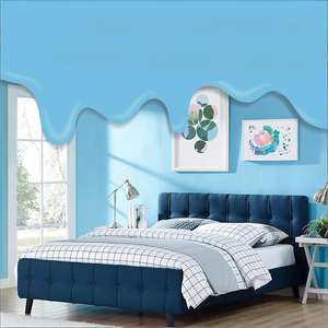 Pintura de Látex para Acabado de Paredes Interiores, Revestimiento de Emulsión para Paredes Interiores, Pintura de Látex Acrílica a Base de Agua para Edificios - Product Image 1