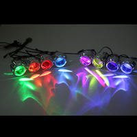Super lumineux 2.5 pouces 3 pouces Led chassant les yeux du diable RGBW yeux de démon adressables pour phares
