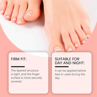 SAMVO Patchs hydrogel anti-fongiques pour ongles, correction rapide et sans effort pour usage domestique, résultats rapides, durée de conservation de 3 ans