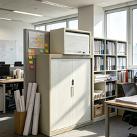 Porte à enroulement en PVC et ABS certifiée ROHS pour camping-car, chambre et armoires d'entrepôt - Porte tambour écologique personnalisée