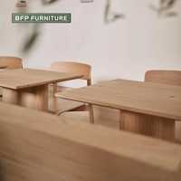 Ensemble de tables de style moderne BFP pour projet de restaurant Meubles de zone commerciale Table et chaise de meubles de restaurant au design haut de gamme