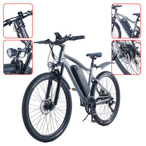 Bicicleta eléctrica 36V 350W para adultos | 26 "<span class=keywords><strong>Shimano</strong></span> 7-Speed | Batería extraíble y cuadro de hierro | Certificado CE - Product Image 2