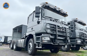 Nouveau camion tracteur diesel SHACMAN F3000 6x4 430HP WEICHAI Euro 2, tracteur lourd 120T - Product Image 2