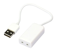 Carte son externe usb à 3.5mm micro et audio adaptateur USB 7.1 carte son usb interface audio pour ordinateur