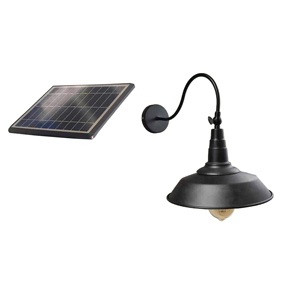 Cabeza giratoria del anochecer al amanecer al aire libre de la pared de montaje Led cuello de cisne granero - Product Image 2
