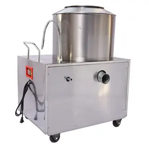 Máquina De Descascar De Batata De Pequena Indústria Para Restaurante Máquina Automática De Descascar E Lavar Batata