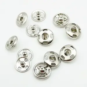 7mm Sew-on brass snap button, two parts snap buttons