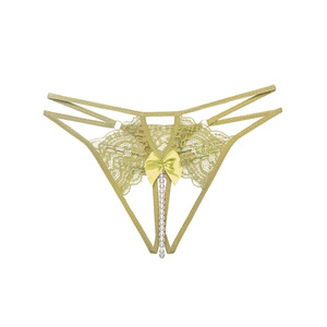 Pizzo di passione Sexy biancheria intima per le donne calda tentazione palla nel corpo <span class=keywords><strong>perla</strong></span> comodo flirt libero T-Back - Product Image 6