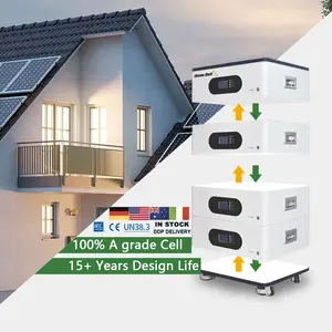 2024NEW 48v 200ah 5kw 10kw 15kw Lithium Ion Stackable Battery Home Energy Storage System