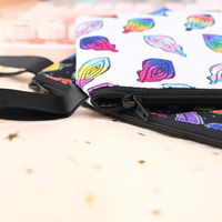 Porte-monnaie zippé en cuir PU de luxe, taille personnalisée, avec logo imprimé, pour voyages, écoles et bureaux