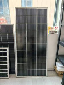 18V/36V All Black Monocrystalline <strong>Solar</strong> <strong>Panels</strong> 30W/100W/200W/300W 22.73% Efficiency Power Generation Board Household Off-Grid - Product Image 2