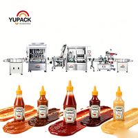 Ligne de remplissage de sauces pour applications d'emballage de pâtes et de condiments à haute viscosité