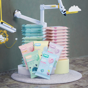 Lingettes pour bébé en tissu non tissé naturel à base d'eau <span class=keywords><strong>pure</strong></span>, <span class=keywords><strong>extra</strong></span> douces, sans alcool, soins quotidiens, vente en gros ODM en Chine - Product Image 3