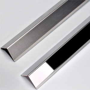 Fabricant de profilés de <span class=keywords><strong>carrelage</strong></span> en acier inoxydable poli moderne, en forme de L, pour les coins, bande décorative, installation facile - Product Image 6