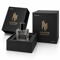 Boîte à couvercle rigide personnalisée avec logo A3321-K02, 10x10x14cm, insert en mousse surélevé, dorure mate, fermeture magnétique, pelliculage brillant