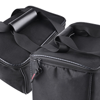 Sac de rangement pour coffre arrière de moto pour Can Am Spyder RT 19 10 Sac à dos en nylon et cuir Sangle Accessoires de coffre de moto
