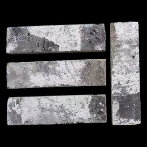 Vente en gros Bâtiment <span class=keywords><strong>de</strong></span> soutènement extérieur placage <span class=keywords><strong>de</strong></span> briques d'argile gris antique pour cour extérieure jardin et décoration intérieure mur - Product Image 2