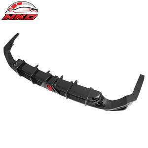 Difusor Trasero con Luz LED para Toyota Camry 2018-2024 LE XLE - Negro Brillante, Kit de Carrocería de Alta Calidad - Product Image 2