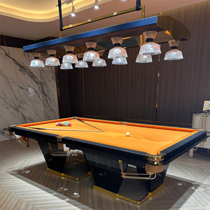 Mesa de Billar de Cristal Templado Irregular de Grado Competitivo, Diseñada para Torneos y Entretenimiento de Lujo en el Hogar - Product Image 3