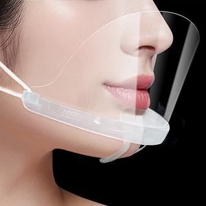 कारखाने गर्म बिक्री एंटी-फॉग पारदर्शी फेस-मास्क भोजन रसोई के उपयोग के लिए एंटी-प्लास्टिक फेमस्क - Product Image 6