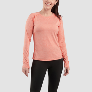 Chemise de sport à manches longues confortable pour femmes, sweat-shirt de course - Product Image 1