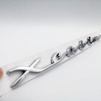Individuelles Auto-Emblem 3D Kunststoff Auto-Logo ABS Stark Klebend Wasserdichter Chrom-Aufkleber für Kundenetiketten