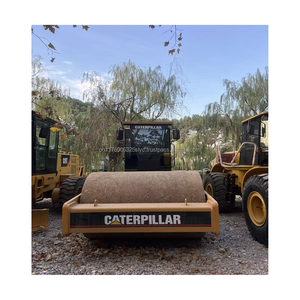 Equipo de Construcción de Segunda Mano, Compactador Usado CAT 683, Rodillo Compactador - Product Image 5