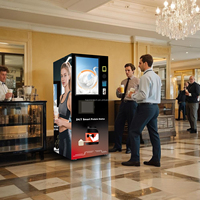 Hoge kwaliteit commerciële fitnesscentrum eiwitshake-automaat bekerdispenser voor koffie & eiwitpoeder premium bron