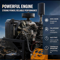 Machine de forage de puits d'eau diesel YCS-3, équipement de forage rotatif portable, outils d'irrigation agricole