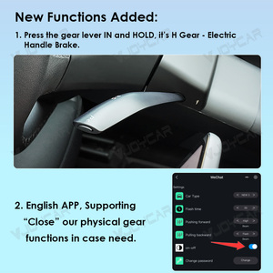 Levier <span class=keywords><strong>de</strong></span> commande <span class=keywords><strong>de</strong></span> vitesses pour <span class=keywords><strong>Tesla</strong></span> New Model Y Juniper 2025 2026, sélecteur <span class=keywords><strong>de</strong></span> <span class=keywords><strong>vitesse</strong></span> <span class=keywords><strong>de</strong></span> colonne <span class=keywords><strong>de</strong></span> direction, remplacement style OEM - Product Image 6