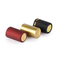 PVC Kunststoff transparent grün schwarz rot Schrumpf folie mit Schrumpf folie mit Tee folie zum Versiegeln von Glasflasche und Glas