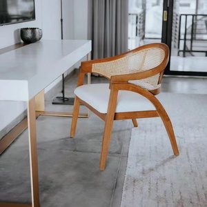 <span class=keywords><strong>Chaise</strong></span> de Restaurant, <span class=keywords><strong>Cuisine</strong></span> et Salle à Manger <span class=keywords><strong>en</strong></span> Bois et <span class=keywords><strong>Rotin</strong></span>, Dossier <span class=keywords><strong>en</strong></span> <span class=keywords><strong>Rotin</strong></span> avec Coussin Moelleux, Échantillon Gratuit - Product Image 6