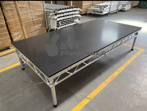 إصدار جديد الاتجاه Birch Lite منصة سطح السفينة هيكل الجمالون الألومنيوم مع ارتفاع ثابت 30-لشاشات المسرح - Product Image 3