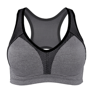 <span class=keywords><strong>En</strong></span> Stock mujeres sujetador de <span class=keywords><strong>La</strong></span> Yoga Fitness Plus tamaño acolchado alto impacto gimnasio lleno de apoyo Racerback deporte Bras - Product Image 1