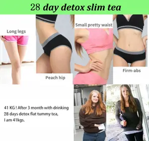 28 gün detoks zayıflama çayı doğal bitkisel rahim Sliming detoks kilo kaybı doğal detoks çayı özel Logo zayıflama çayı