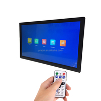 Rockbros — cadre Photo numérique 32 pouces, affichage IPS, lecteur vidéo, musique, calendrier, alarme, télécommande, prise en charge de carte SD USB