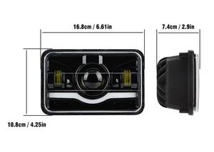 5 pouces 30W LED phare lentille voiture <span class=keywords><strong>feux</strong></span> diurnes conduite <span class=keywords><strong>4</strong></span>*<span class=keywords><strong>4</strong></span> Offroad LED barre lumineuse de travail pour Jeep <span class=keywords><strong>Golf</strong></span> tracteur ATV 12V 12V - Product Image 3