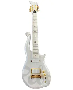 Weifang rebon 6 string Cloud Prince Electric Guitar in white colour